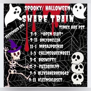 All Things Spooky Share Show Train 👻 September 6th
